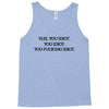 Fle, You Idiot Tank Top