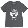 fenrir wolf motif V-Neck Tee