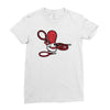 part time job sport shop Ladies Fitted T-Shirt
