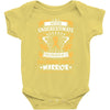 Never Underestimate The Strength Of A Childhood Cancer Warrior Baby Bodysuit