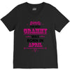 The Best Gramps Are Born In April V-Neck Tee