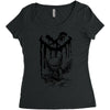 devil Women's Triblend Scoop T-shirt