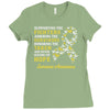 Sarcoma Awareness Ladies Fitted T-Shirt