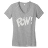 pow ! Women's V-Neck T-Shirt