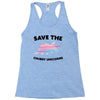 Save The Chubby Unicorns Racerback Tank