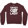 crazy cat lady Crewneck Sweatshirt