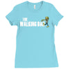 the walking dad Ladies Fitted T-Shirt