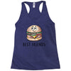 Burger and Fries Best Friends Racerback Tank