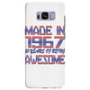 made in 1967 50 years of being awesome Samsung Galaxy S8 Plus