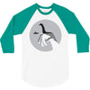 what lies beneath 3/4 Sleeve Shirt