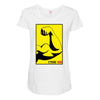 strong man Maternity Scoop Neck T-shirt