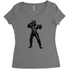 moster black had Women's Triblend Scoop T-shirt