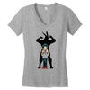 all might Women's V-Neck T-Shirt