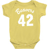 beavers 42 Baby Onesie