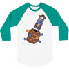 pop up knuckles1 3/4 Sleeve Shirt