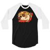 pizza pug 3/4 Sleeve Shirt