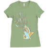 shark attack Ladies Fitted T-Shirt