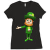 DABBİNG LEPRECHAUN Ladies Fitted T-Shirt
