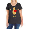 hug me Ladies Curvy T-Shirt