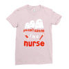can't scare me Ladies Fitted T-Shirt