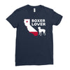 californian boxer lover Ladies Fitted T-Shirt
