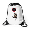 mouth the merc (x force version) Drawstring Bags