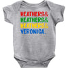 heathers girls and veronica Baby Bodysuit