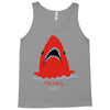 red blue shark Tank Top
