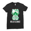 hello clarice Ladies Fitted T-Shirt
