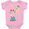 popeye spinach retro mens funny Baby Bodysuit