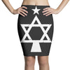 chrismukkah tree christmas Pencil Skirts