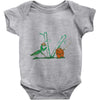 at last we meet Baby Onesie