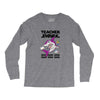 Teacher Shark Doo Long Sleeve Shirts