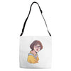 TWICE CHAEYOUNG Adjustable Strap Totes