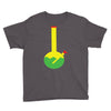 rasta bong water pipe slide insert stem filtered Youth Tee