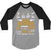 Born Gemini  Multitasking Problem Solving Tees 3/4 Sleeve Shirt