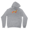 dachshund flower 2 Unisex Hoodie