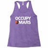 occupy mars Racerback Tank