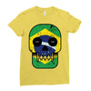 brazil till i die Ladies Fitted T-Shirt