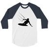 kitesurfing 3/4 Sleeve Shirt
