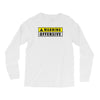 warning offensive mens funny Long Sleeve Shirts