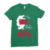 dj blend Ladies Fitted T-Shirt