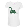 fontasaurus Maternity Scoop Neck T-shirt