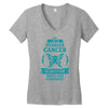 I am a Ovarian Cancer Survivor - What's Your Superpower? Women's V-Neck T-Shirt
