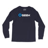 geek' (power on button) Long Sleeve Shirts