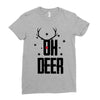oh deer Ladies Fitted T-Shirt