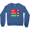 bat safety Crewneck Sweatshirt