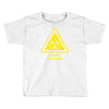 biohazard symbol laboratory hazard warning sign Toddler T-shirt