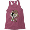 work hard until die Racerback Tank