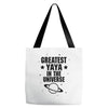 Greatest Yaya In The Universe Tote Bags
